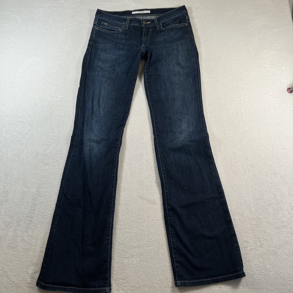 Joe's Jeans The Socialite Bootcut Jeans Womens 28 Blue Mid Rise Stretch Denim